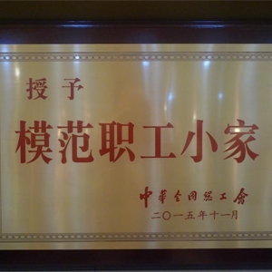 湖州新開元 全國(guó)模范職工小家